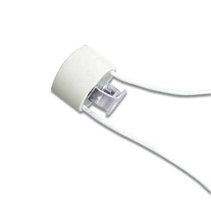 Support fixe de lampe à prise directe haute tension en céramique avec raccords de tête