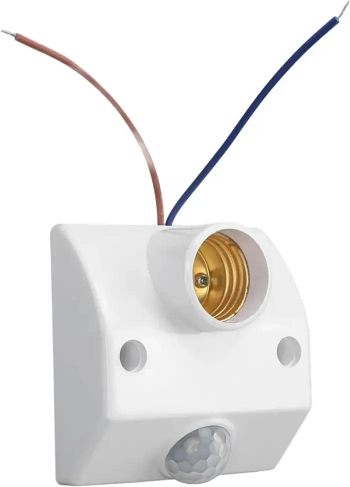 Douille de lumière avec capteur de mouvement Pir