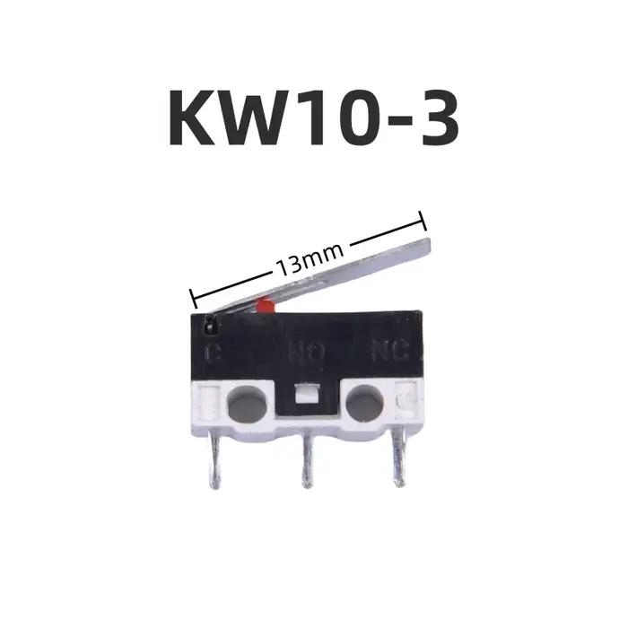 10 pièces KW10 interrupteurs de fin de course miniatures