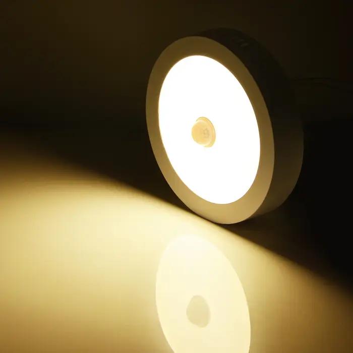Plafonnier avec capteur de mouvement PIR 110V 220V 6W -18W Led lumières pour chambre lampara techo lustre cuisine couloi