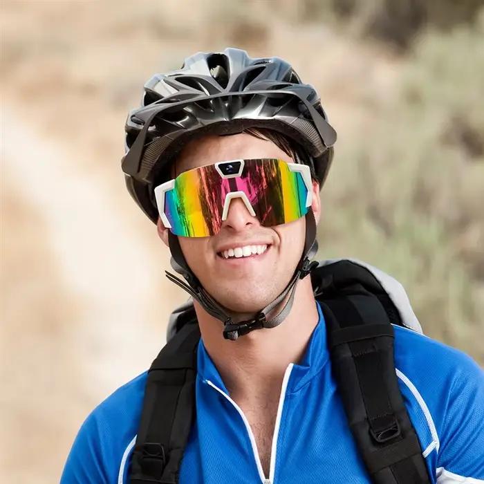 HD enregistrement vidéo lunettes de soleil caméra d'action intelligente