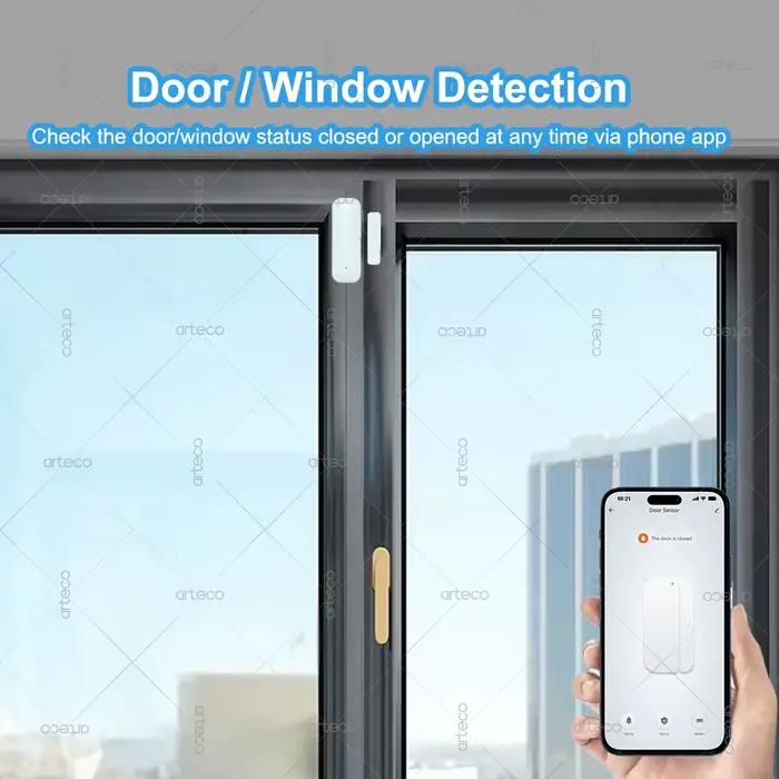 Zigbee – capteur de porte fenêtre intelligent