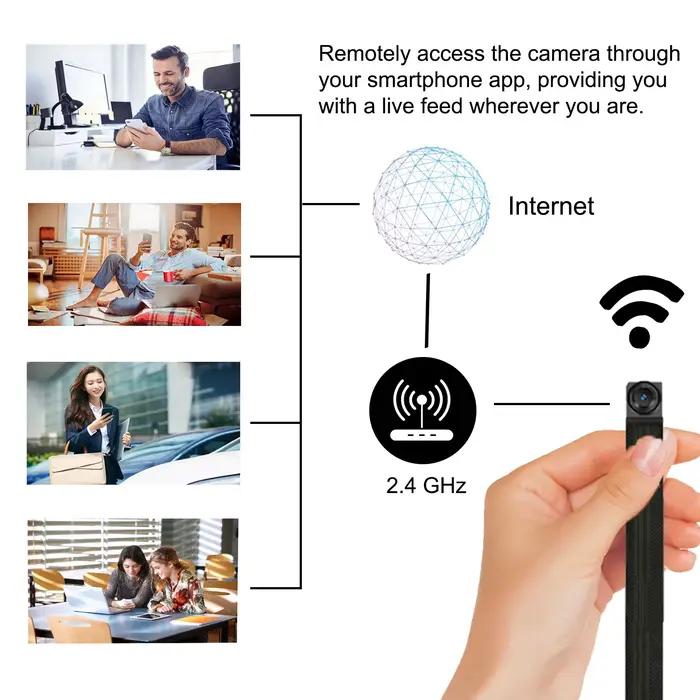 Module de caméra WiFi HD DIY pour la sécurité à domicile et au bureau