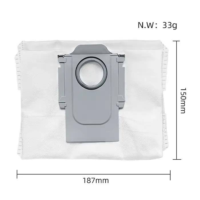 Sac à poussière de remplacement pour aspirateur Roborock S8 + / S8 Pro Ultra / S7 MaxV Ultra / S7 Pr