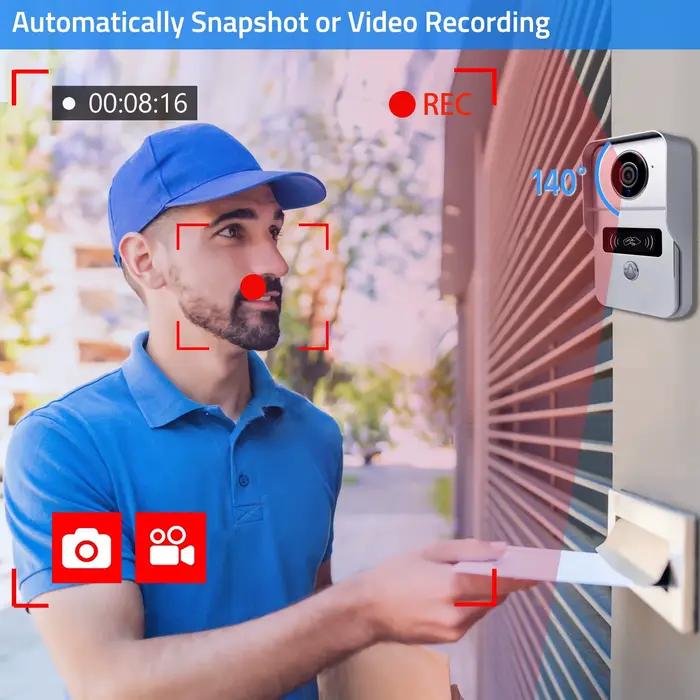 Système de sonnette vidéo Wifi sans fil