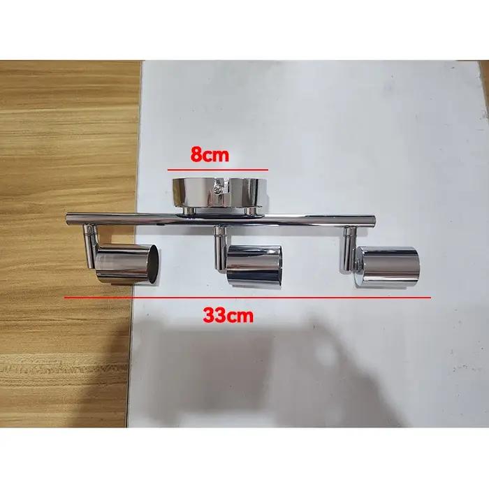 Plafond de cuisine rotatif Angle réglable GU10 ampoule LED lampe de Bar vitrine appliques murales salon armoire Spot éclairage