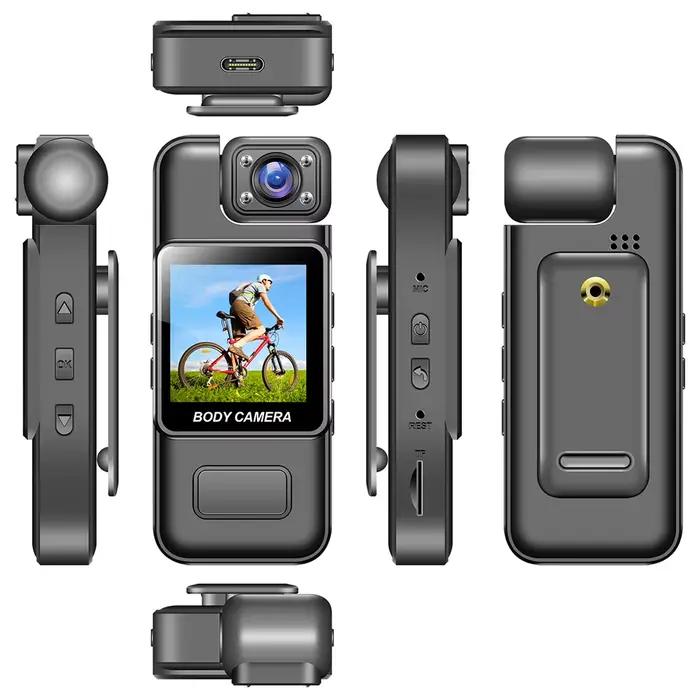 Mini caméra WiFi Ultra HD 4K caméscope d'équitation et révélateur de sport pour surveillance en temps réel et enregistrement avant/après occasions spéciales