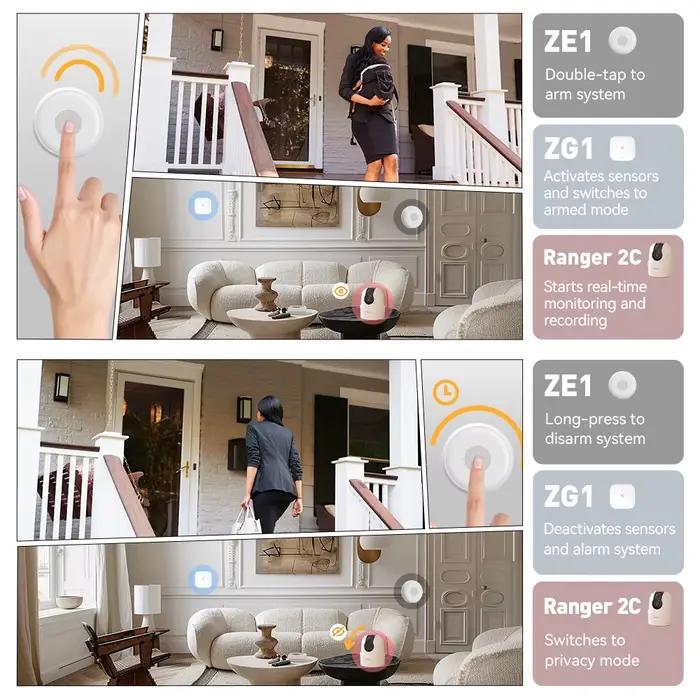 IMOU – système d'alarme Wifi domestique Zigbee 3.0