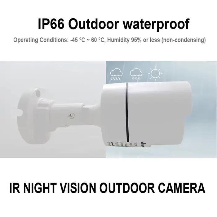 Caméra AHD 1080P Surveillance de sécurité extérieure étanche infrarouge vision nocturne bullet pour maison et entreprise occasions spéciales