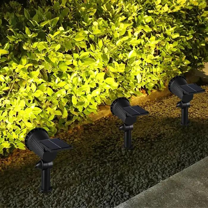 Lumières solaires de paysage 9LED