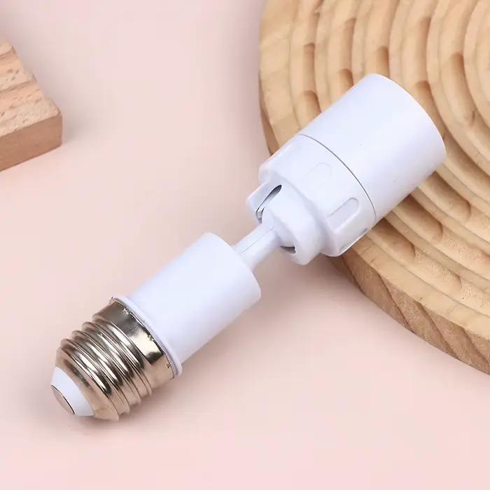 Adaptateur d'extension de douille LED universel E27 vers E27 rotatif à 360 degrés pour luminaire à offrir pour la maison occasions spéciales
