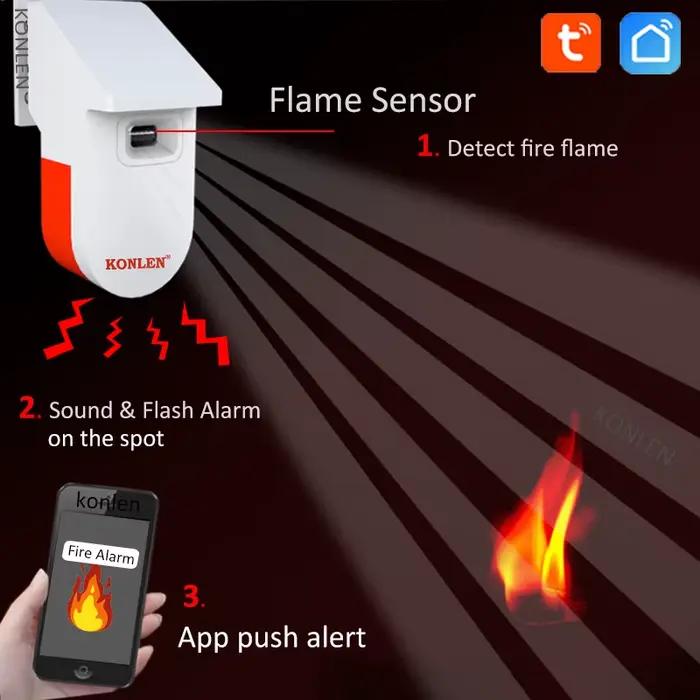 Tuya – détecteur de flamme UV