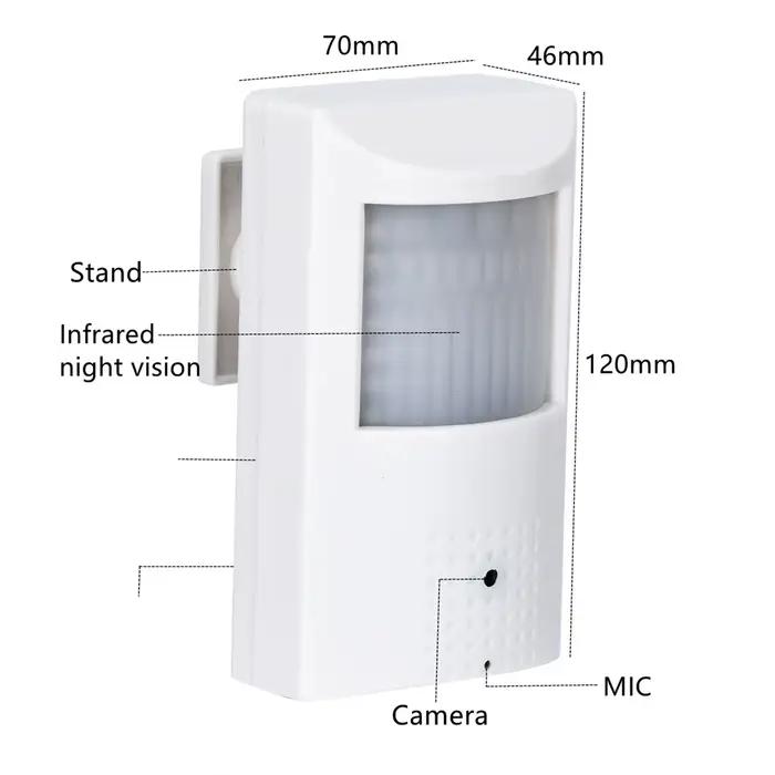POE Audio 940nm ONVIF IR H.265 5MP caméra IP Mini PIR LED système de vidéosurveillance de sécurité intérieure Surveillance vidéo IPC HD Cam P2P HiEasy