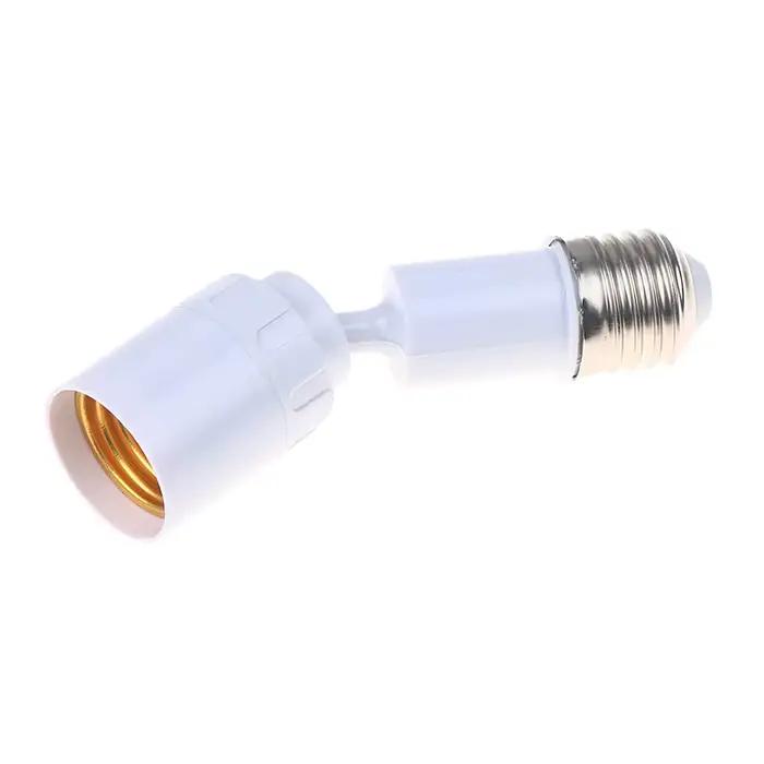 Adaptateur d'extension de douille LED universel E27 vers E27 rotatif à 360 degrés pour luminaire à offrir pour la maison occasions spéciales