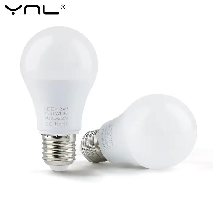 3W 6W 9W 12W 15W 18W LED ampoule lampes E27 Lampada LED ampoule AC 220V-240V Smart IC haute luminosi