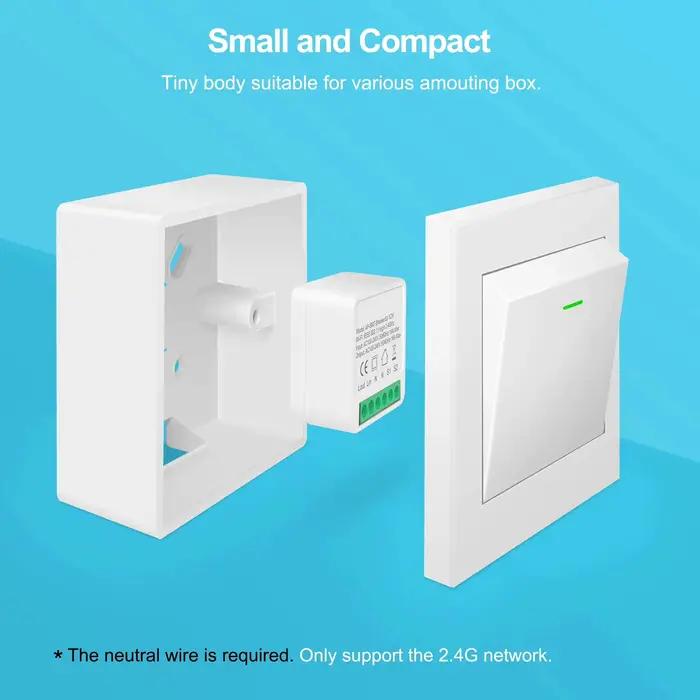 Interrupteur intelligent Wifi 16A