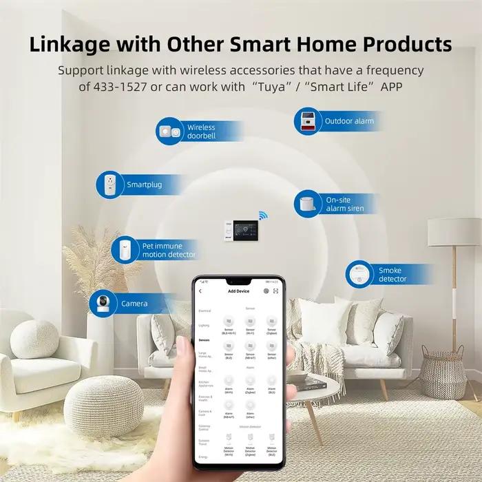 Système d'alarme GSM Wifi 4G