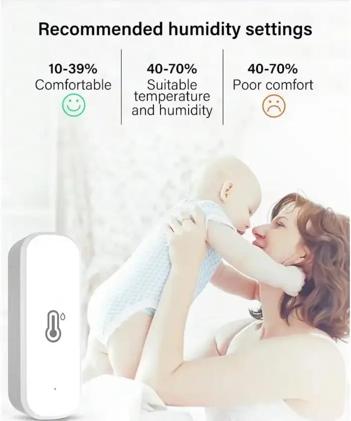 Tuya – capteur WIFI intelligent de température et d'humidité