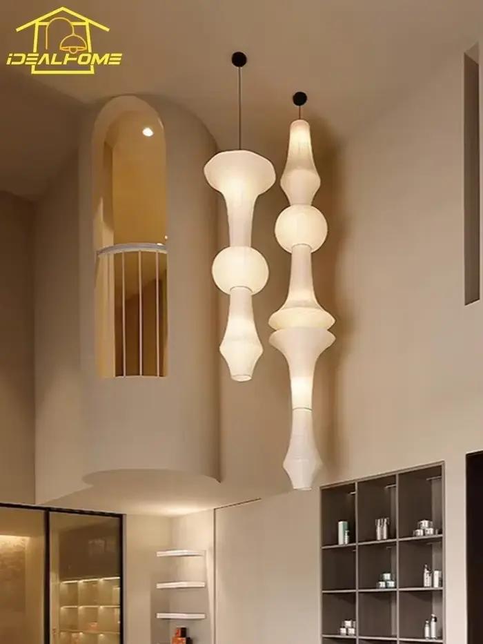 Design japonais Akari Noguchi Yong lampes suspendues LED E27 Wabi-sabi lampe suspendue moderne pour