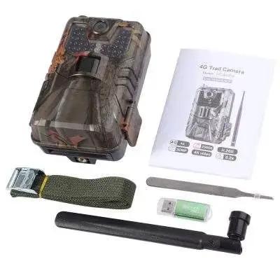 Caméra de chasse Suntek HC900PRO 4K 30MP 4G Cloud avec contrôle par application et vidéo en direct pour observation et surveillance de la nature