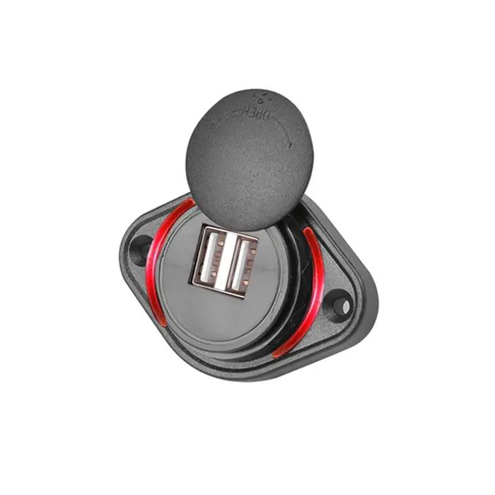 Chargeur double USB 12-24V 3