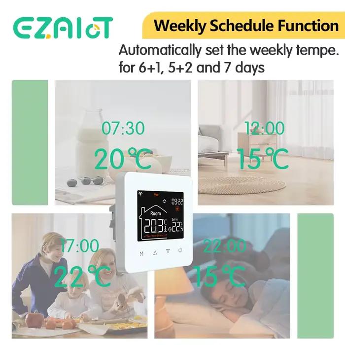 Thermostat WiFi intelligent pour chauffage électrique au sol