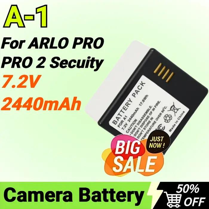 Batterie 7.2V 2440mAh A-1 pour caméra de sécurité ARLO PRO /PRO 2
