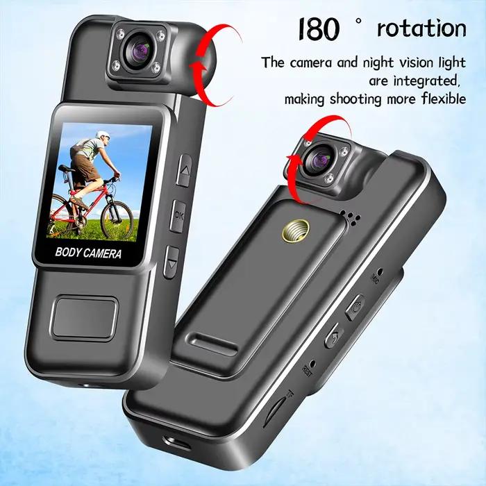 Mini caméra WiFi Ultra HD 4K caméscope d'équitation et révélateur de sport pour surveillance en temps réel et enregistrement avant/après occasions spéciales