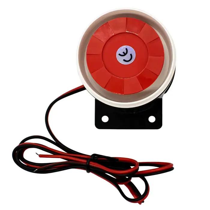 Nouveau DC 6-12V Mini Alarme Sirène Audio Antivol Buzzer 120db Haute décibel Sécurité Piezo