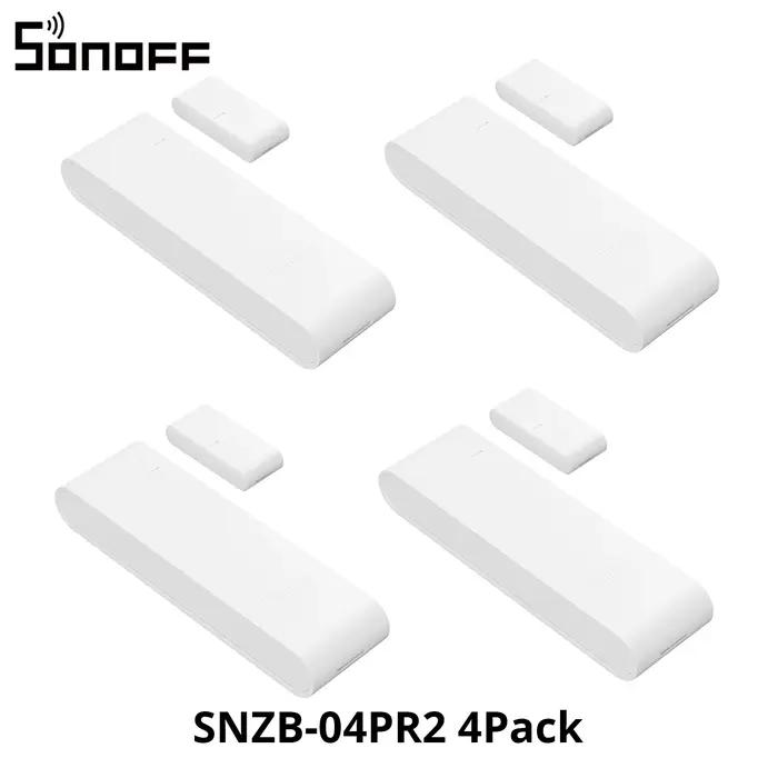 SONOFF SNZB-04PR2 SenseGuard DW Gen2 Capteur de porte/fenêtre Zigbee Sécurité active avec alertes de manigouillage Surveillance par application via ZBBridge-P