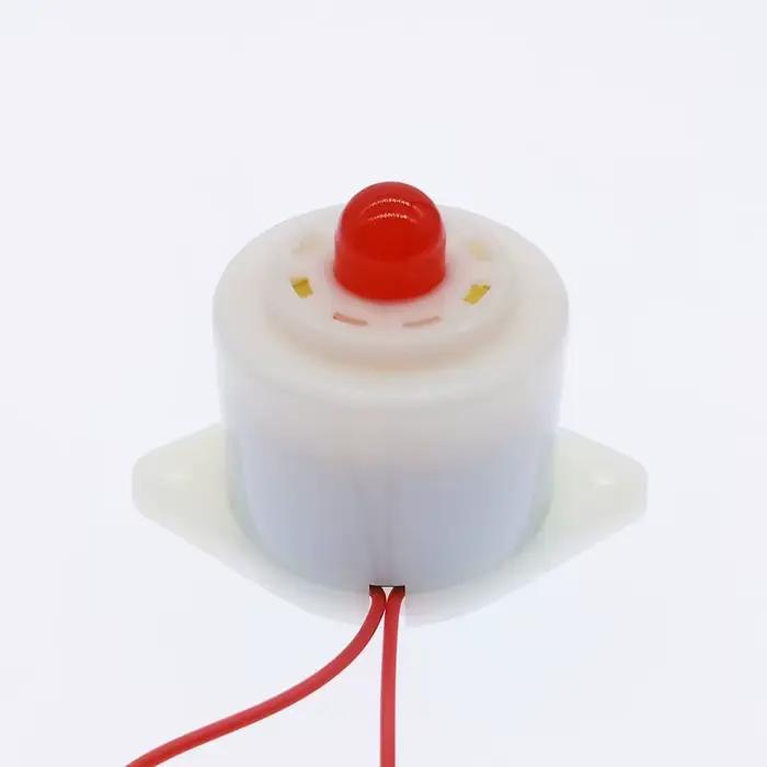 Buzzer électronique alarme sonore décibel élevé 12V 24V 220V indicateur d'alarme acoustique-optique lumière clignotante LZQ-3D