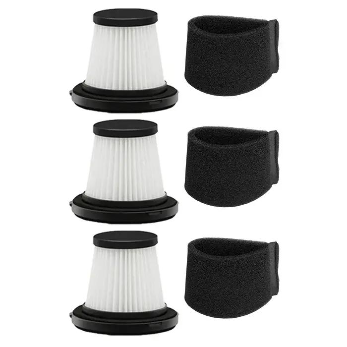 1/2/4 ensembles pour filtre Morse lavable et réutilisable pour accessoires d'aspirateur ménager Mors