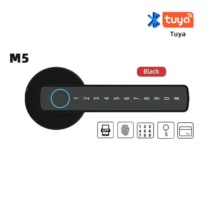 RAYKUBE M5 Tuya BLE serrure de porte intelligente à empreintes digitales serrure électronique numéri