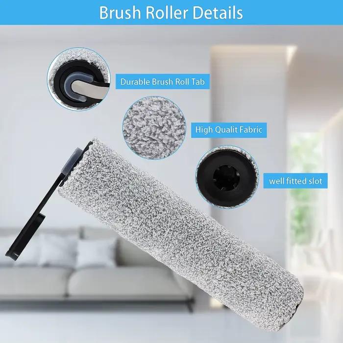 Rouleaux de brosse de remplacement compatibles avec l'aspirateur sec et humide sans fil intelligent