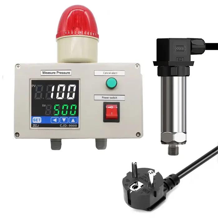 Dispositif d'alarme de pression numérique avec alerte haute ou basse pour professionnels et bricoleurs diverses applications et coloris