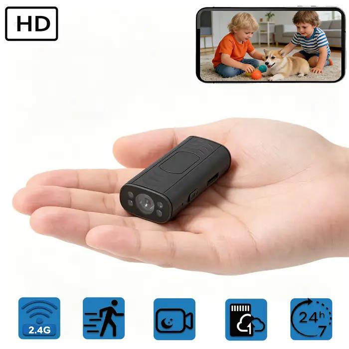 Caméra de sécurité compacte PNZEO mini pour surveillance discrète et efficace à domicile et en entreprise pour des occasions spéciales et cadeaux de sécurité