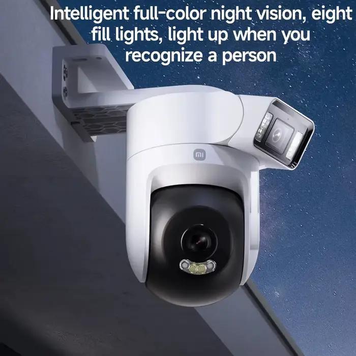 Nouveau Xiaomi caméra extérieure 4 double objectif 5MP 3K HD