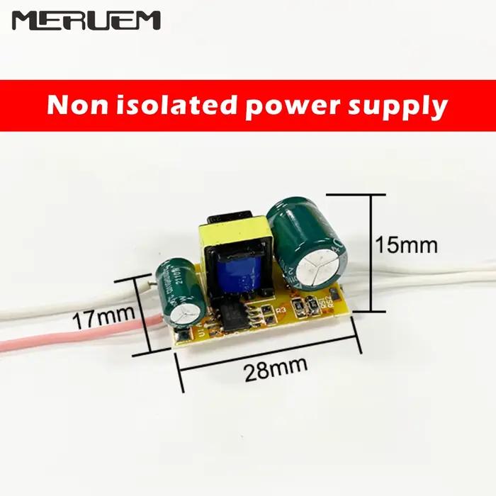 Sortie de transformateur de lumière de pilote de lampe LED 9-18W: DC30-160V 150mA entrée AC200-240V
