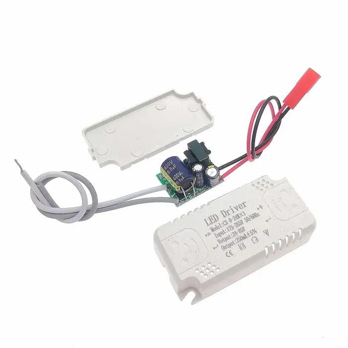 Pilote de puissance LED 250ma, 8-24x1w, 25-40x1w, 50-75x1w, 220V, transformateurs d'éclairage pour r