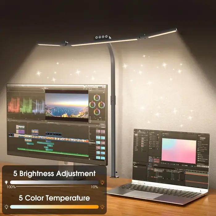 Lampe de bureau LED lampe de table à intensité variable