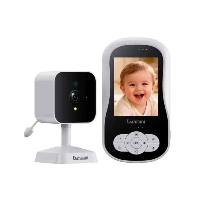 Caméra bébé à vision nocturne avec audio bidirectionnel interphone veilleuse et surveillance de sécurité pour maison occasions spéciales