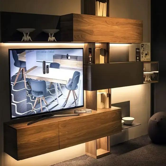 Bande lumineuse LED WELPUR alimentée par piles pour salon arrière-plan télévision chambre à coucher éclairage cuisine flexible et décorative