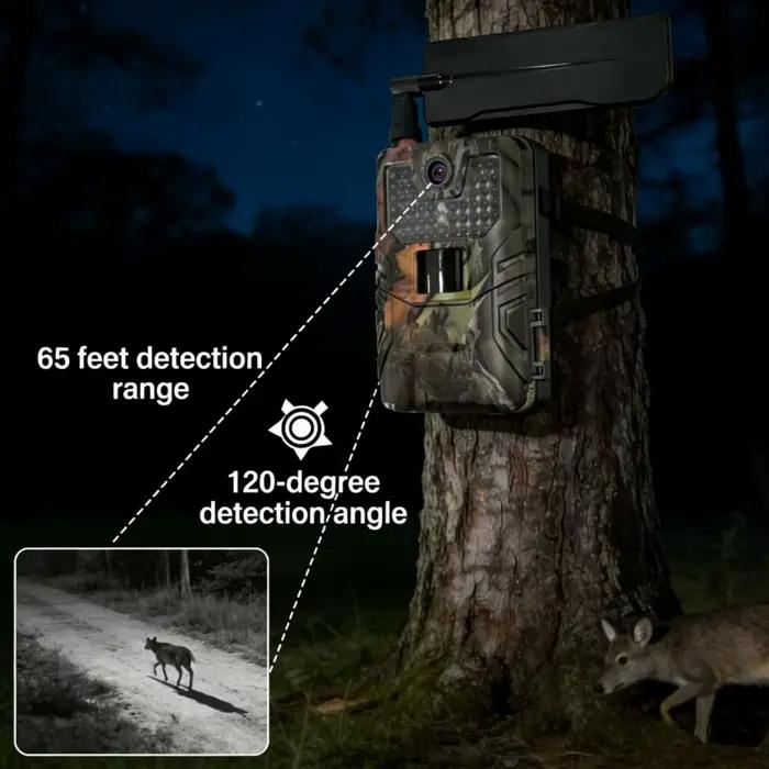 Caméra de surveillance de la faune, pièges photo, vision nocturne, 2G SMS MMS SMTP Email, caméras de chasse cellulaires HC900M 20MP 1080P