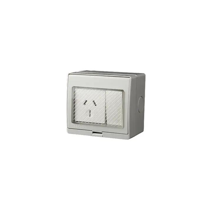 Prise étanche Standard australienne IP55 extérieure 16A 250V 1 Gang AU