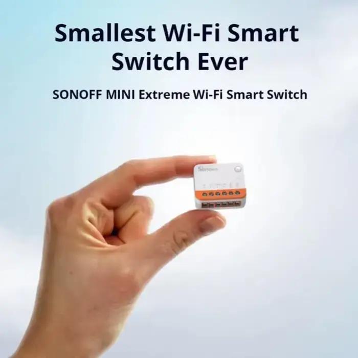 Interrupteur intelligent Wi-Fi Sonoff Mini R4 Extreme