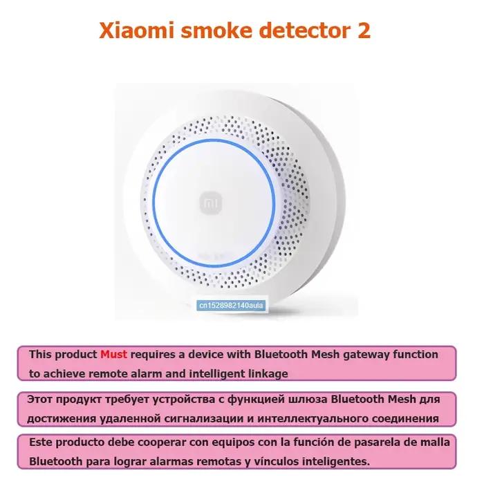 Détecteur de fumée intelligent Xiaomi Original 2 Bluetooth 5.2