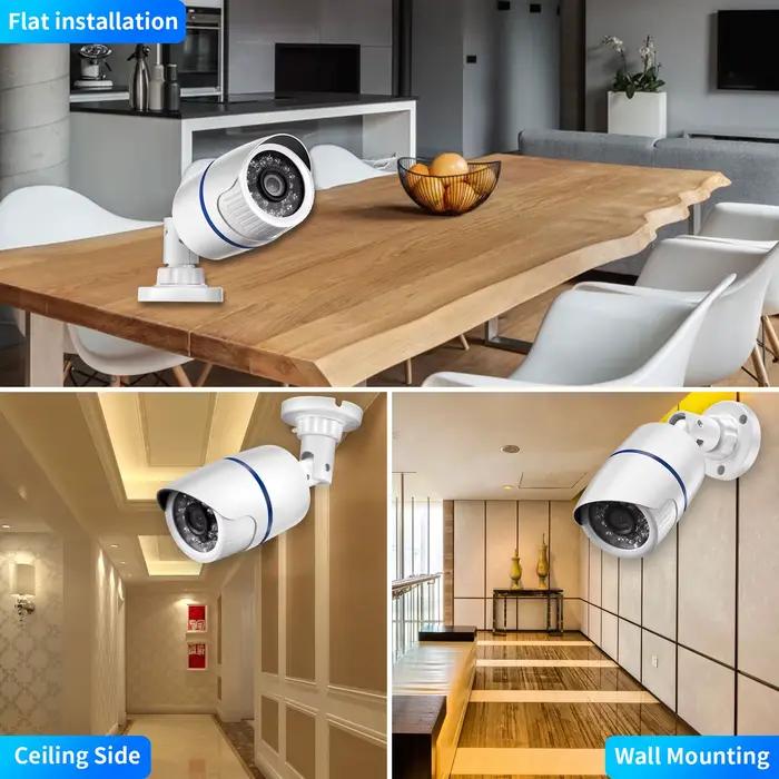 Gadinan AHD caméra 720P 1080P 5MP Surveillance de sécurité analogique haute définition IR Vision nocturne CCTV extérieur étanche maison Cam