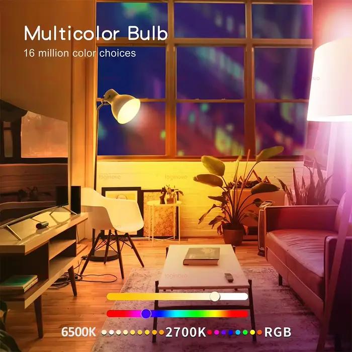 Ampoule LED Bluetooth/WiFi E27 15W 20W 110V 220V RGB RGBCW Intense Variable Lampe Alexa Google Home Tuya Smart Life Occasions Spéciales