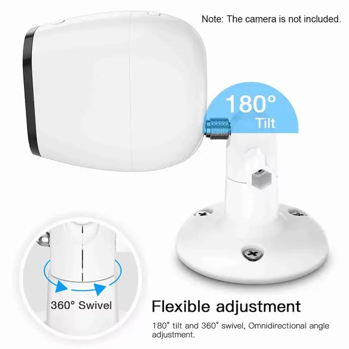 Support mural réglable pour caméra domestique ARLO HD/ARLO PRO/ARLO PRO2/ARLO GO/ARLO ULTRA/WYZE CAM PAN