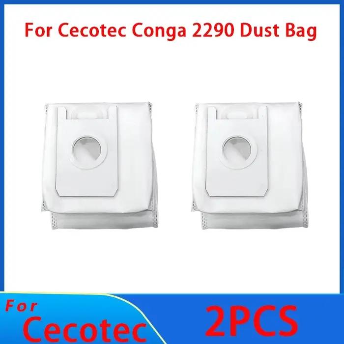 Sacs d'aspirateur en tissu pour Cecotec Conga 2290 pièces de rechange accessoires de remplacement pour nettoyage efficace et sans effort occasions spéciales